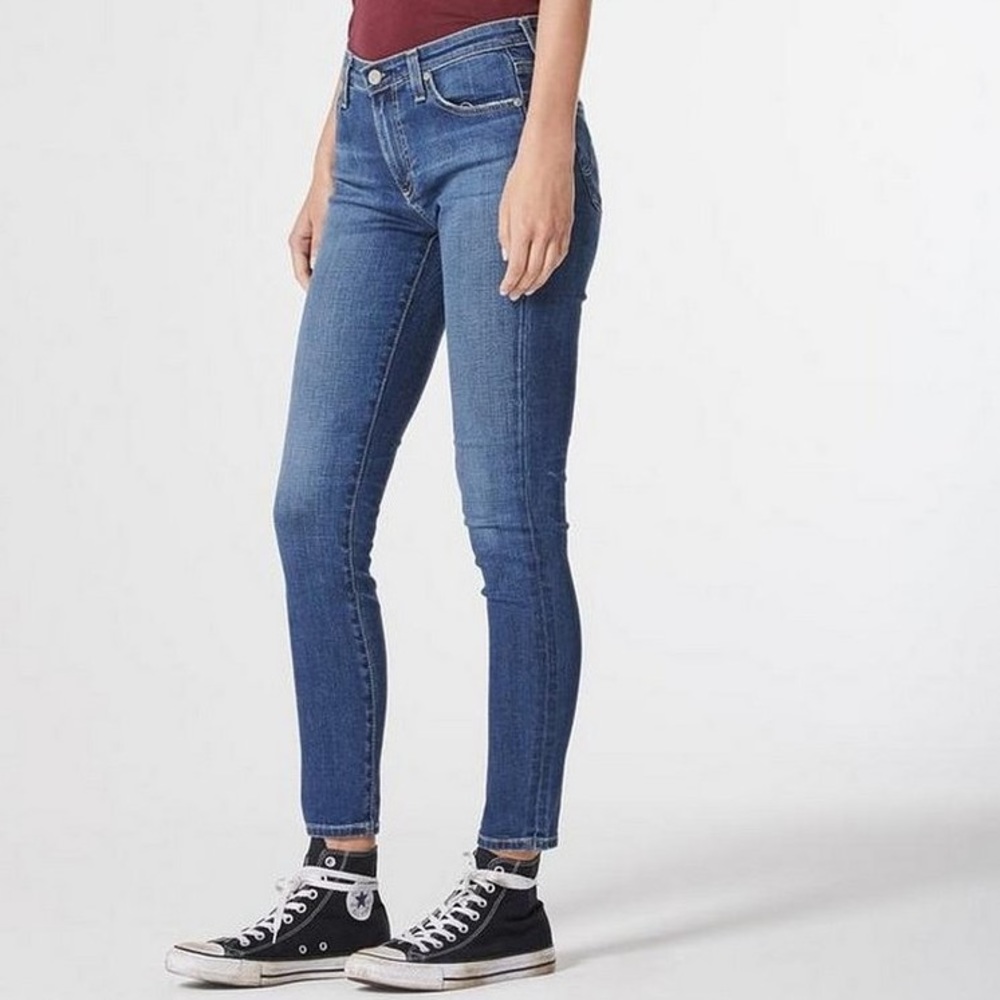 AG Adriano Goldschmied 25R The Legging Ankle Super Skinny REV1389-18Y Blue Jeans - Picture 2 of 12
